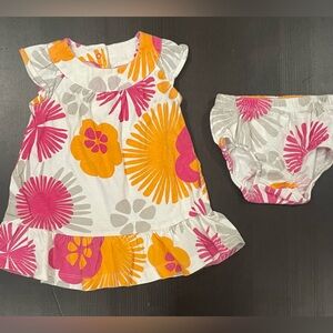 Carter's Spring Sleeveless Dress w/ Bloomer *Great Cond* Sz. 6 mo